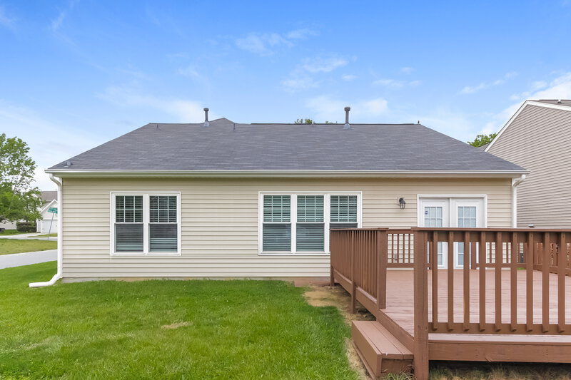2,130/Mo, 10129 Green Hedge Ave Charlotte, NC 28269 Rear View