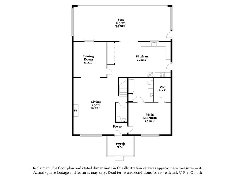 2,285/Mo, 1003 Wentworth Dr Kannapolis, NC 28081 Floor Plan View