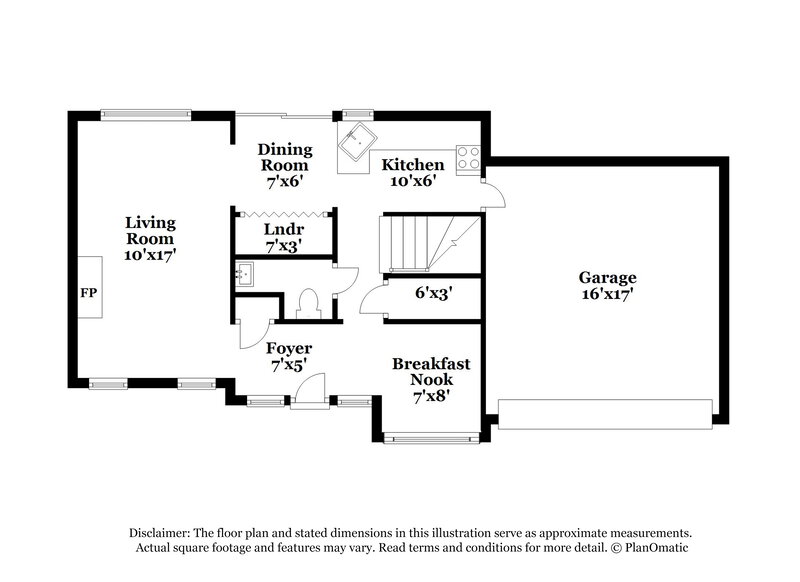 1,940/Mo, 4262 Millet St SW Concord, NC 28027 Floor Plan View