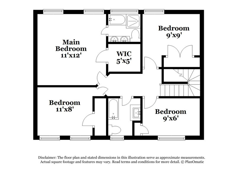 1,940/Mo, 4262 Millet St SW Concord, NC 28027 Floor Plan View 2