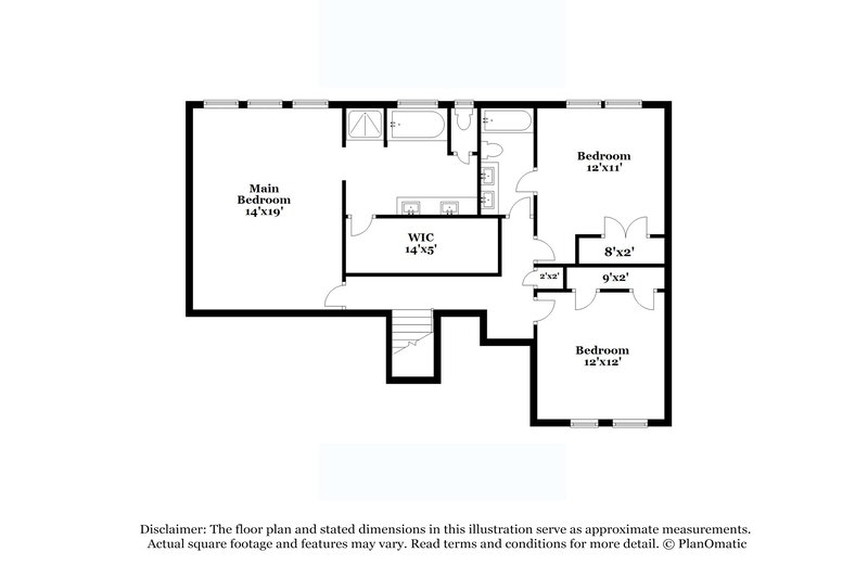 2,520/Mo, 13524 Norlington Ct Charlotte, NC 28273 Floor Plan View 2