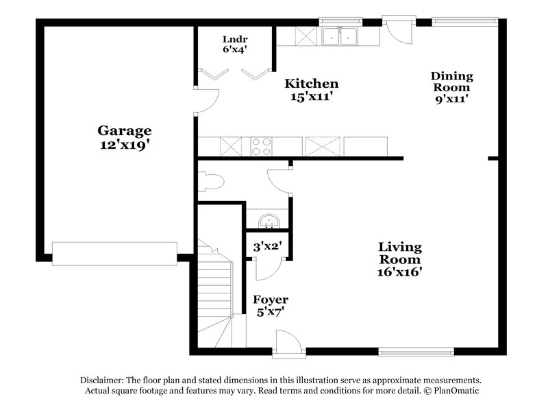 2,115/Mo, 715 Almora Dr Charlotte, NC 28216 Floorplan View