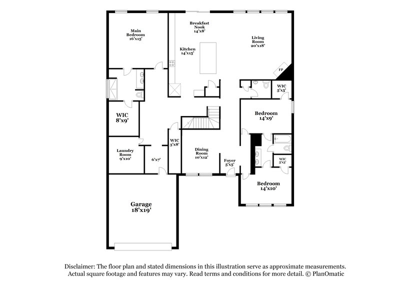 2,770/Mo, 1326 Aurora Ct Denver, NC 28037 Floor Plan View