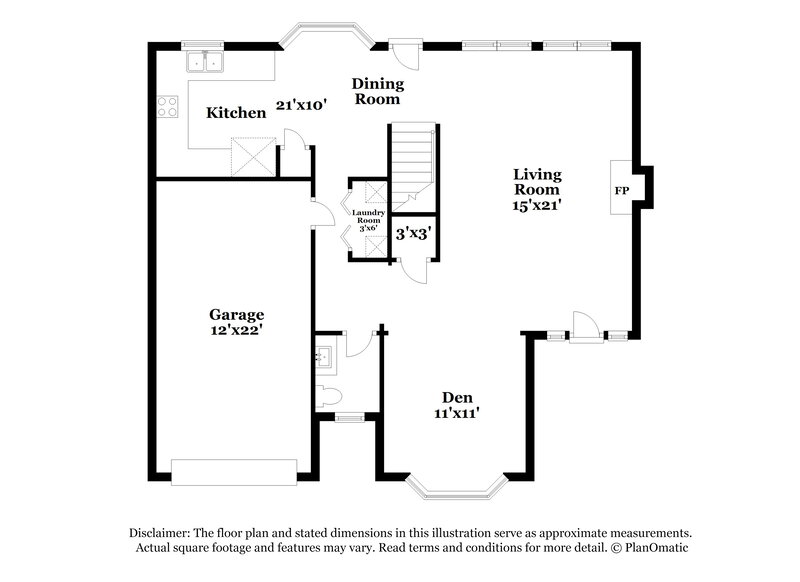 2,130/Mo, 544 Carlisle Dr Indian Trail, NC 28079 Floorplan View