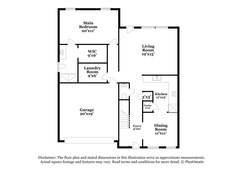 2,345/Mo, 7318 Reece Valley Ct Charlotte, NC 28227 Floorplan View