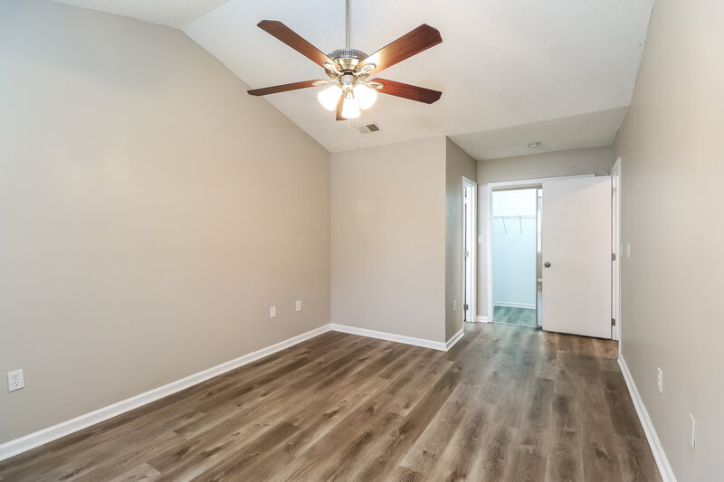 1,980/Mo, 10641 Starwood Ave Unit 9 Charlotte, NC 28215 Main Bedroom View