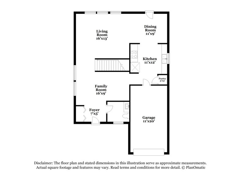 1,915/Mo, 5127 Tomsie Efird Ln Charlotte, NC 28269 Floorplan View