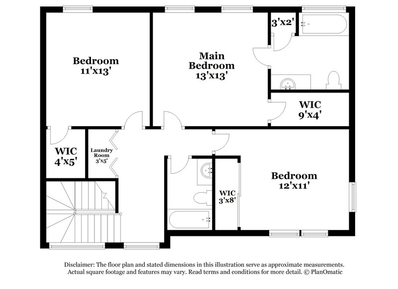 1,935/Mo, 10315 Wakerobin Ln Charlotte, NC 28213 Floorplan View 2