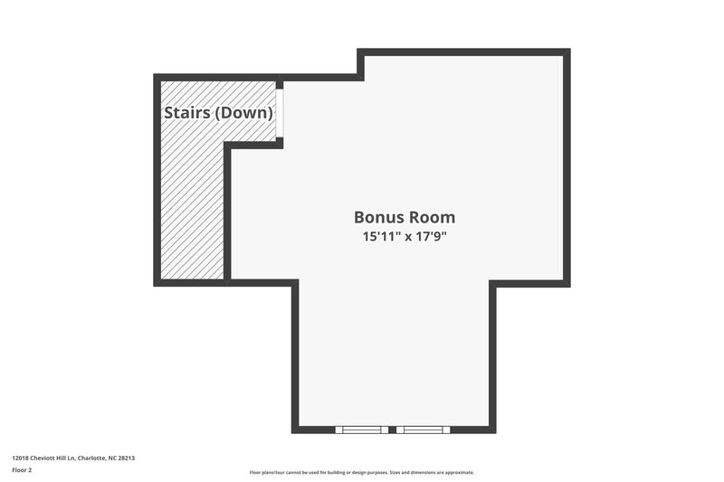 1,985/Mo, 12018 Cheviott Hill Ln Charlotte, NC 28213 Floor Plan View 2