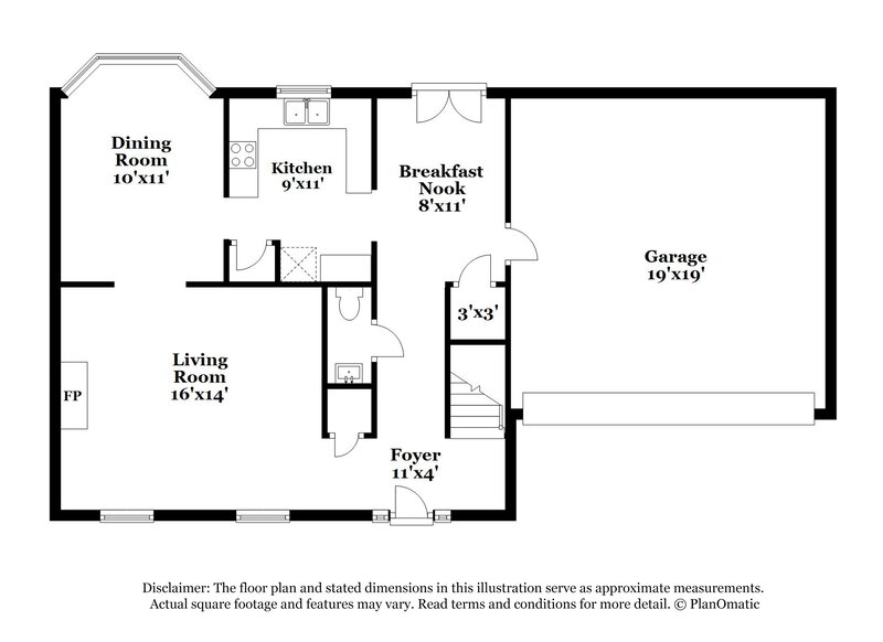 2,845/Mo, 2305 Whispering Spring Dr Matthews, NC 28105 Floorplan View