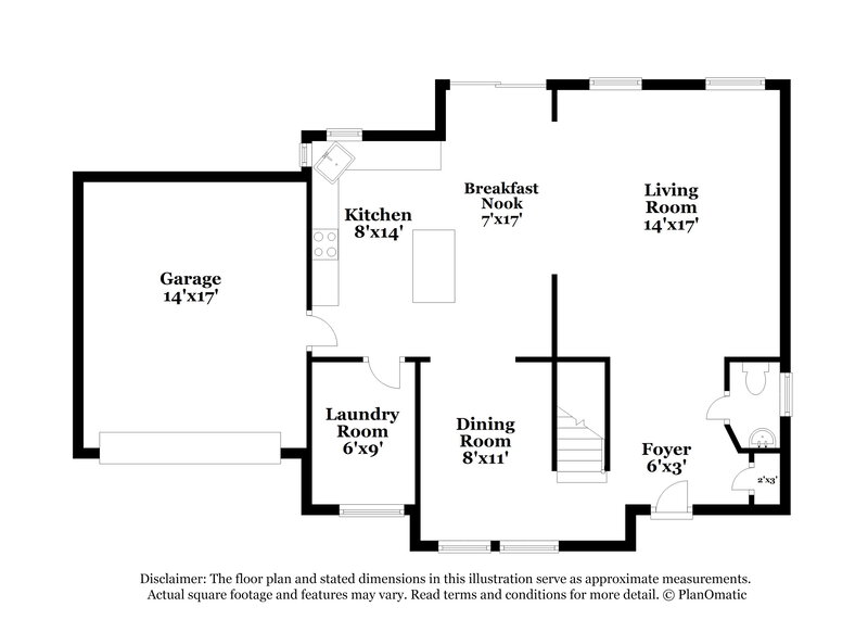 1,985/Mo, 1733 Josie St Unit 4 Charlotte, NC 28213 Floor Plan View