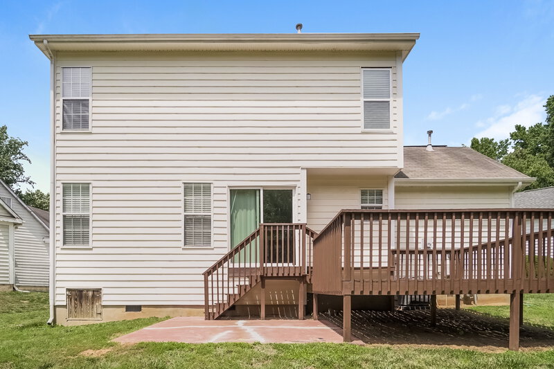 1,985/Mo, 1733 Josie St Unit 4 Charlotte, NC 28213 Rear View