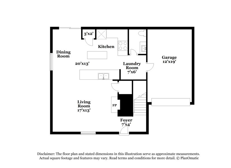 2,050/Mo, 10436 Katie Creek Ct Charlotte, NC 28213 Floorplan View