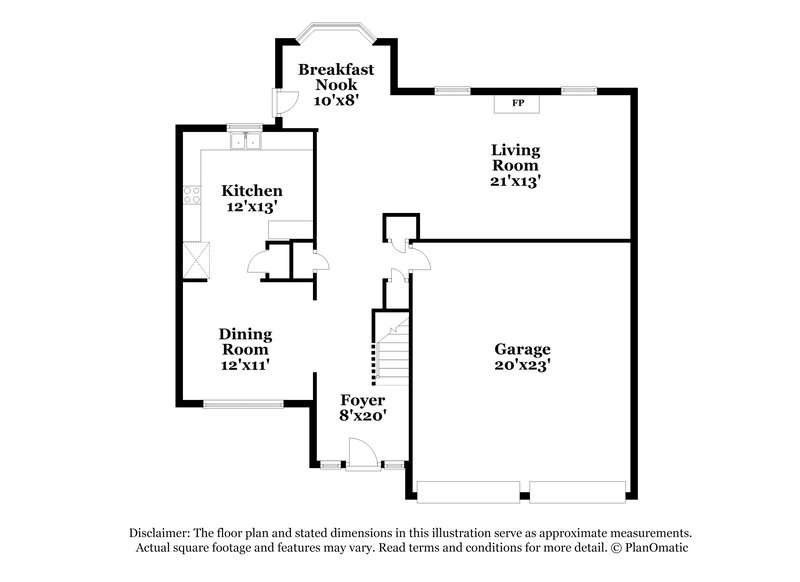 3,200/Mo, 2831 Ireton Pl Kannapolis, NC 28083 Floor Plan View