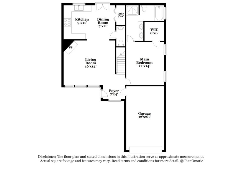 3,070/Mo, 734 Ablow Dr Matthews, NC 28105 Floor Plan View