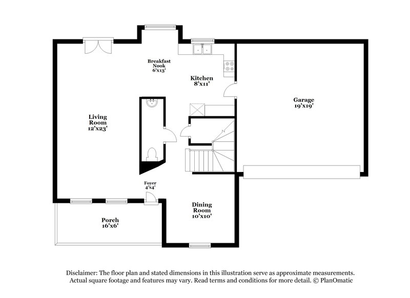 2,110/Mo, 4529 Capstone Dr Monroe, NC 28110 Floor Plan View