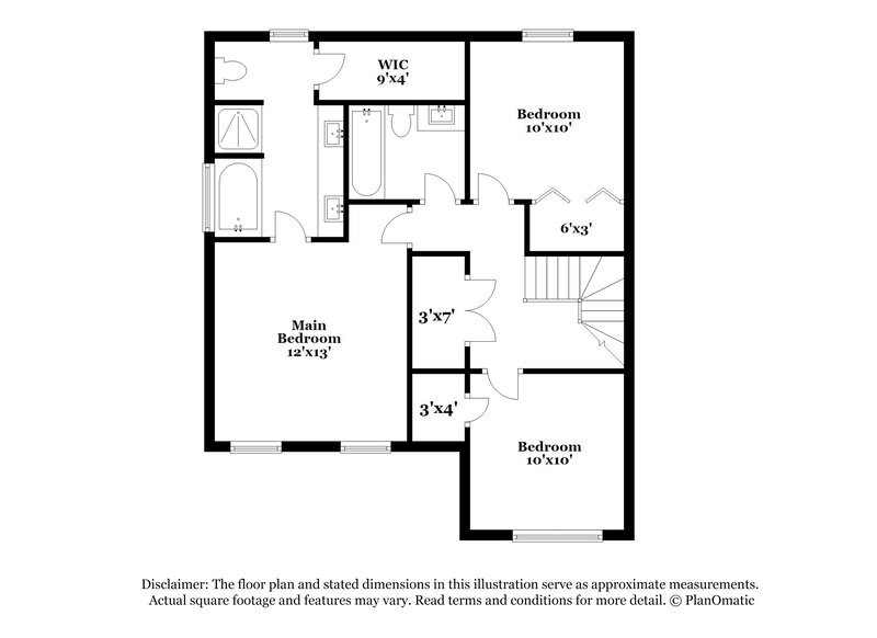 2,110/Mo, 4529 Capstone Dr Monroe, NC 28110 Floor Plan View 2