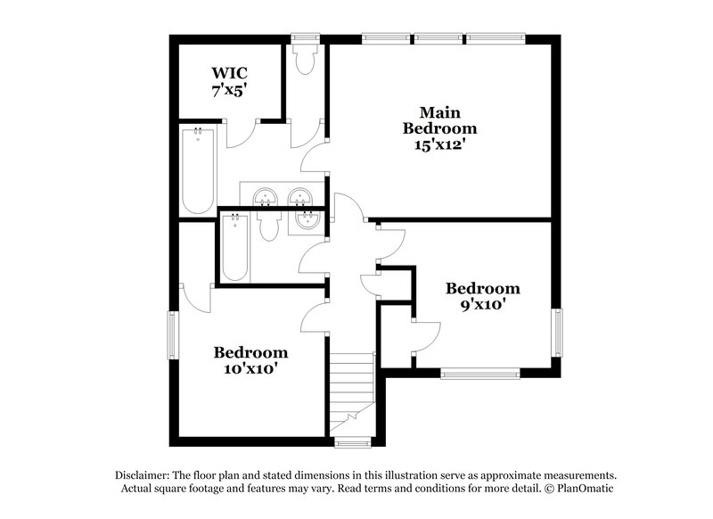 1,950/Mo, 10453 Roundleaf Dr Charlotte, NC 28213 Floor Plan View
