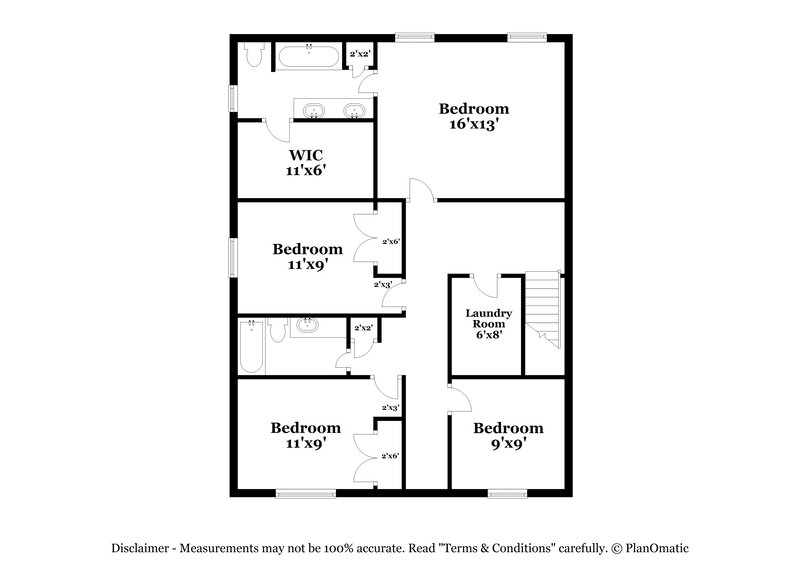1,995/Mo, 9446 Dewey Dr Charlotte, NC 28214 Floor Plan View 2