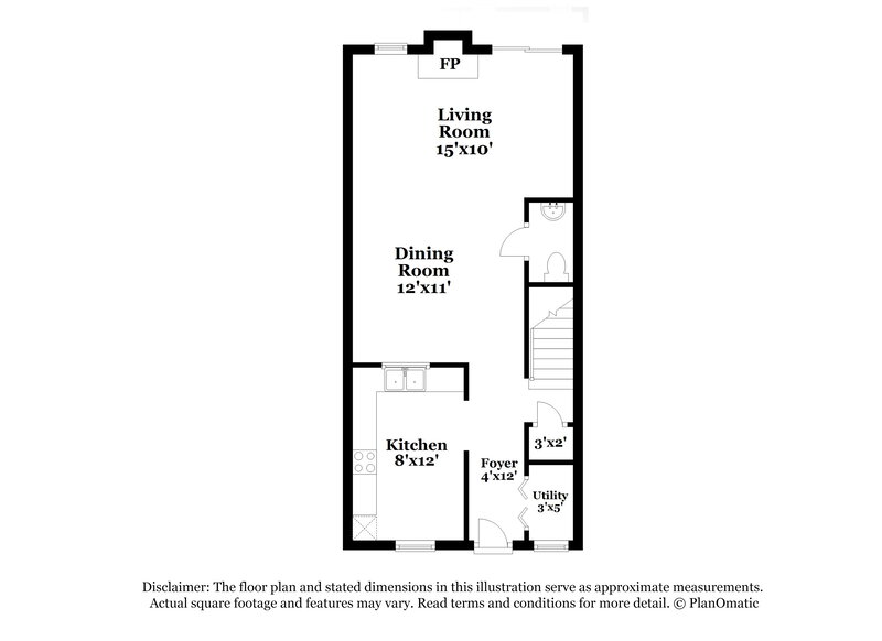 1,495/Mo, 6145 Windsor Gate Ln Charlotte, NC 28215 Floor Plan View