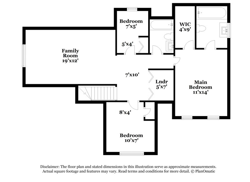 1,965/Mo, 4679 Falcon Chase Dr SW Concord, NC 28027 Floor Plan View 2