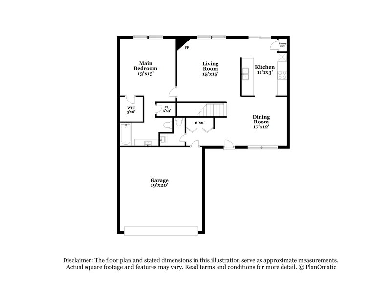 2,190/Mo, 11022 Dry Stone Dr Huntersville, NC 28078 Floorplan View