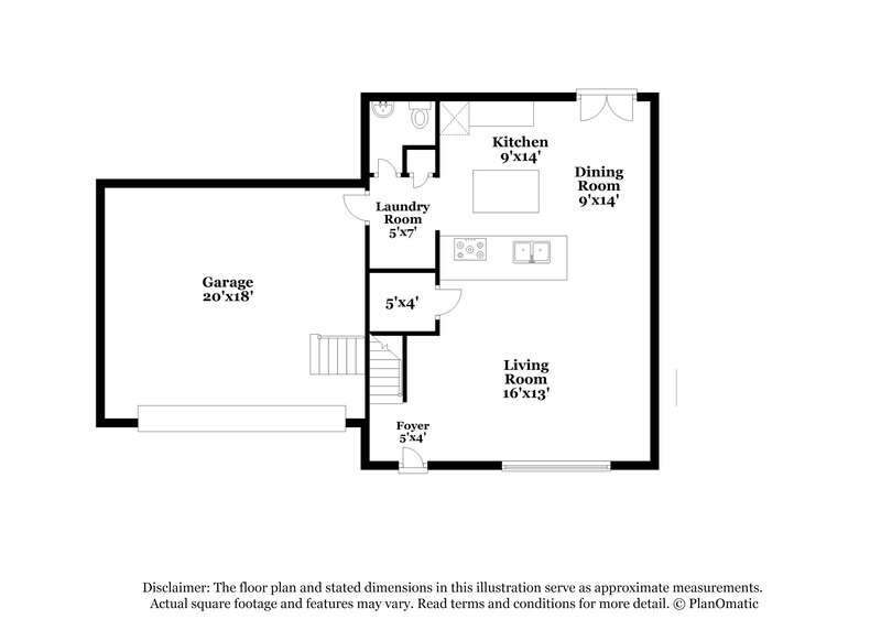 1,865/Mo, 10649 Coulport Ln Charlotte, NC 28215 Floor Plan View