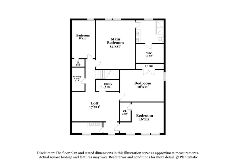2,510/Mo, 3343 Saddlebrook Dr Midland, NC 28107 Floorplan View 2