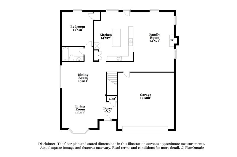 2,570/Mo, 7453 Denali Ln Charlotte, NC 28216 Floorplan View