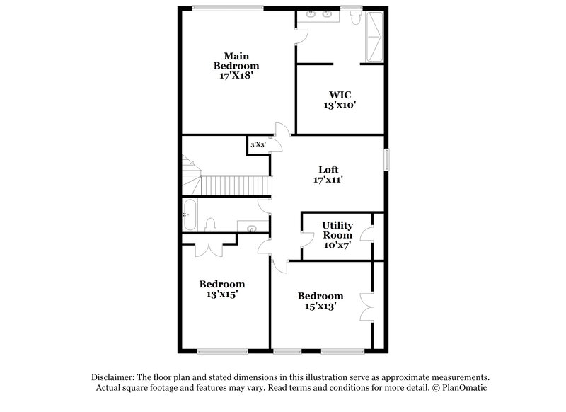 2,765/Mo, 1007 Brooksland Pl Waxhaw, NC 28173 Floorplan View 2