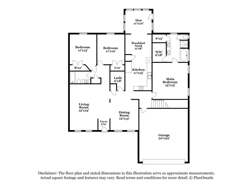 2,360/Mo, 13036 Neely Glen Dr Charlotte, NC 28278 Floor Plan View