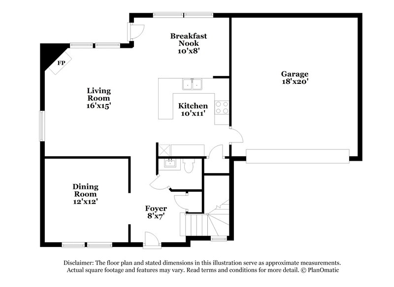 2,045/Mo, 8236 Rolling Meadows Ln Huntersville, NC 28078 Floorplan View