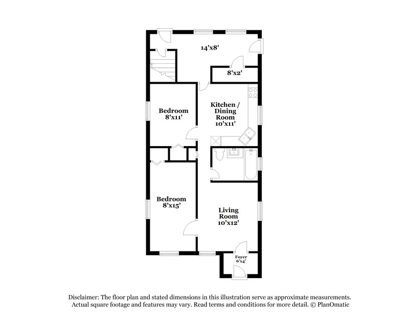 0/Mo, 4416 W Wilson Ave Unit 1 CHICAGO, IL 60630 Floor Plan View