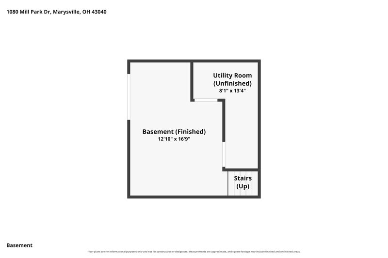 2,470/Mo, 1080 Mill Park Dr Marysville, OH 43040 Floor Plan View 3