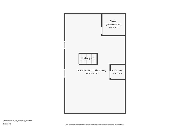 2,290/Mo, 7140 Calusa Dr Reynoldsburg, OH 43068 Floor Plan View