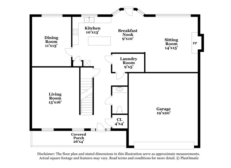 2,690/Mo, 9052 Kingsley Dr Reynoldsburg, OH 43068 Floor Plan View 2