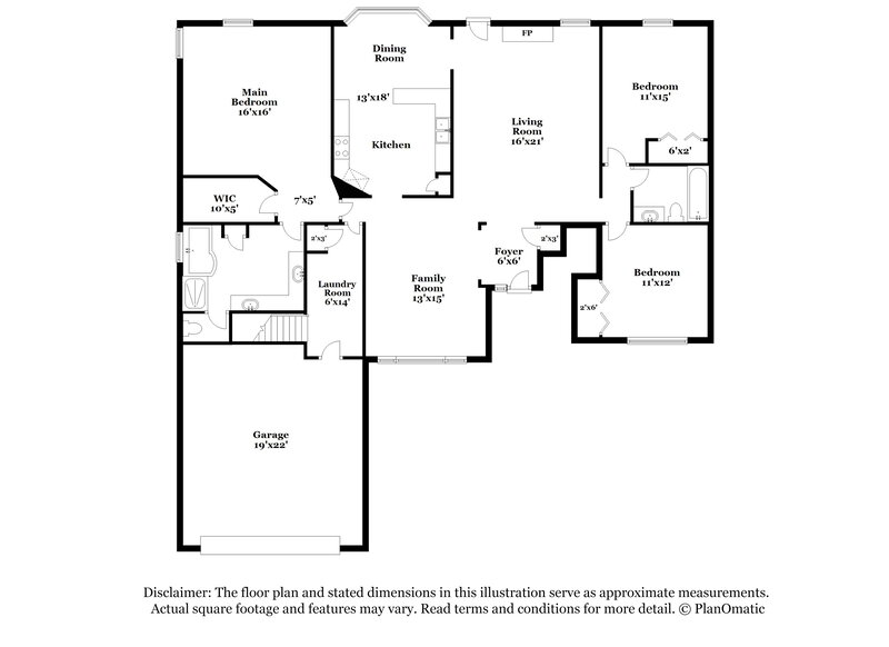 2,670/Mo, 1787 Convair Dr Galloway, OH 43119 Floorplan View