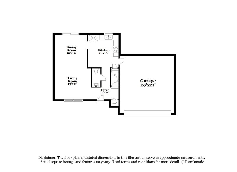 2,040/Mo, 3162 Alderbrook Dr Pickerington, OH 43147 Floor Plan View 3