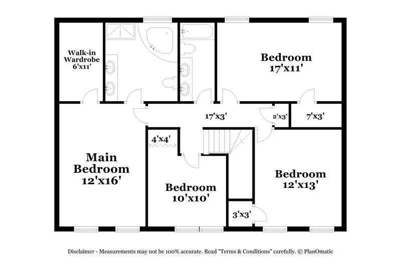 2,535/Mo, 7303 Fallow Trail Dr Reynoldsburg, OH 43068 Floor Plan View 2