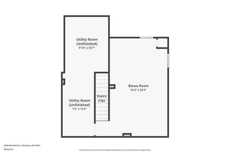 2,150/Mo, 3220 Westmills Dr Columbus, OH 43204 Floor Plan View 3