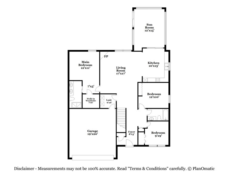 2,020/Mo, 1097 Leclerc Pl Galloway, OH 43119 Floor Plan View