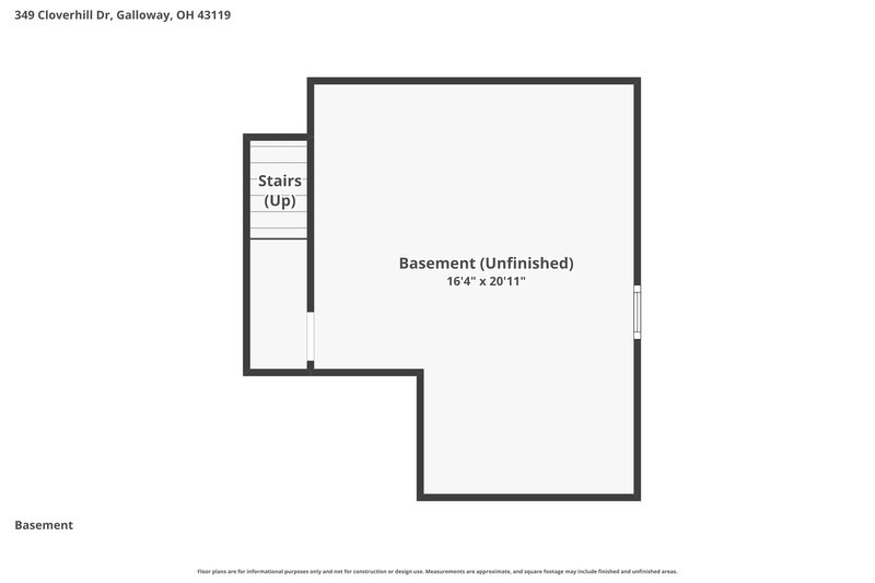 2,520/Mo, 349 Cloverhill Dr Galloway, OH 43119 Floor Plan View 2