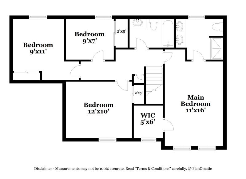 2,330/Mo, 1167 Tenagra Way Columbus, OH 43228 Floor Plan View 3