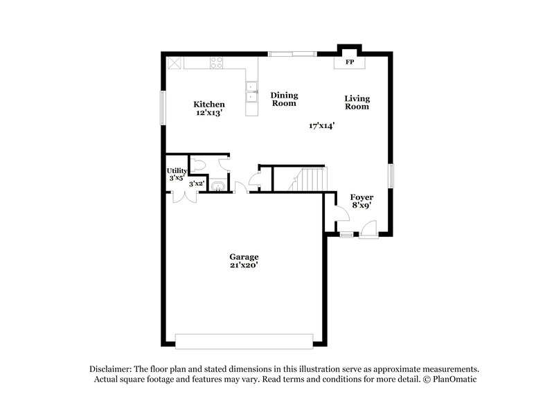 1,875/Mo, 6857 Tumbleweed Ln Canal Winchester, OH 43110 Floor Plan View