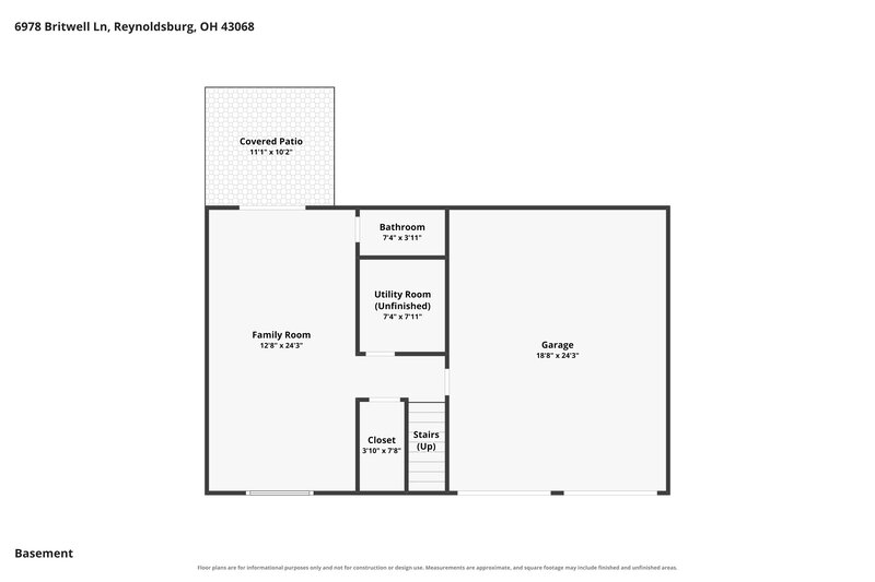 2,220/Mo, 6978 Britwell Ln Reynoldsburg, OH 43068 Floor Plan View 2