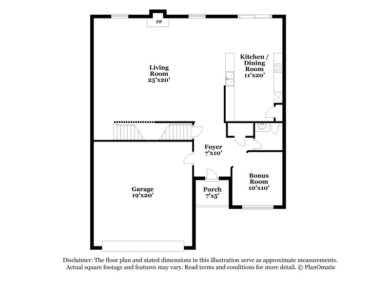 0/Mo, 2662 Aeden Dr Columbus, OH 43219 Floor Plan View