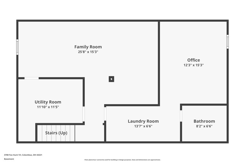 2,480/Mo, 3708 Fox Hunt Trl Columbus, OH 43221 Floor Plan View