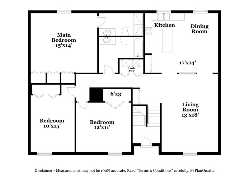 2,005/Mo, 5603 Deforest Dr Columbus, OH 43232 Floor Plan View 2