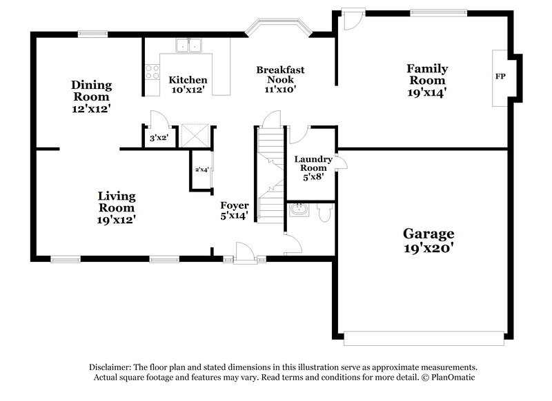 2,355/Mo, 10098 Granden St NW Pickerington, OH 43147 Floor Plan View 2
