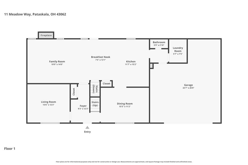 3,070/Mo, 11 Meadow Way SW Pataskala, OH 43062 Floor Plan View 2